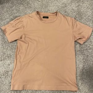 Zara salmon coloured t-shirt
